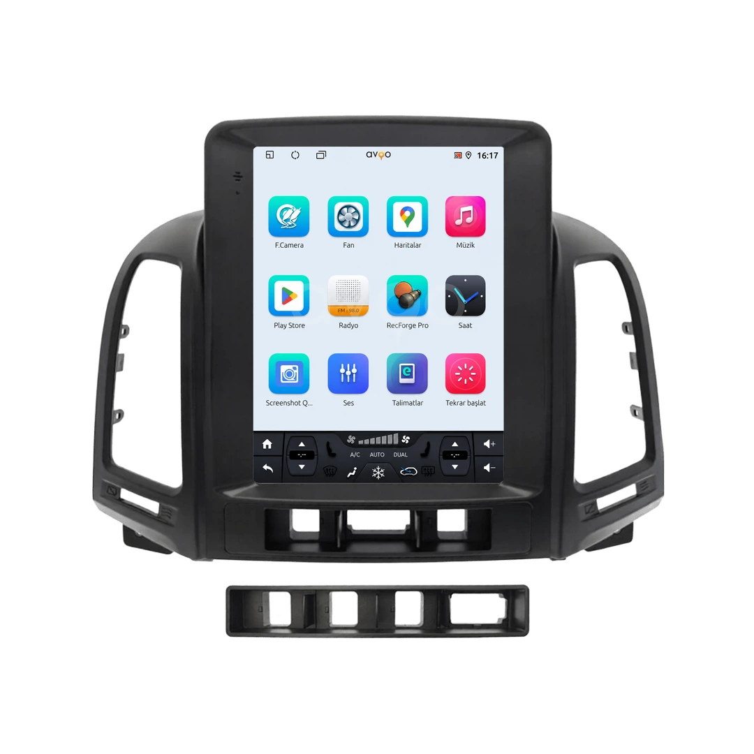 Hyundai Santa Fe Android Tesla Multimedya Sistemi (2006-2011)