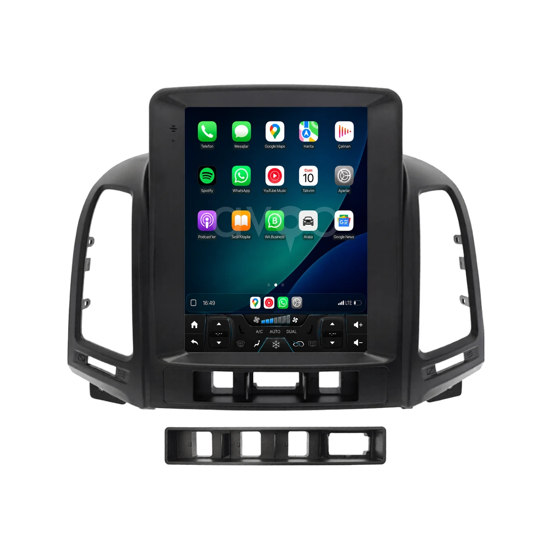 Hyundai Santa Fe Android Tesla Multimedya Sistemi (2006-2011)