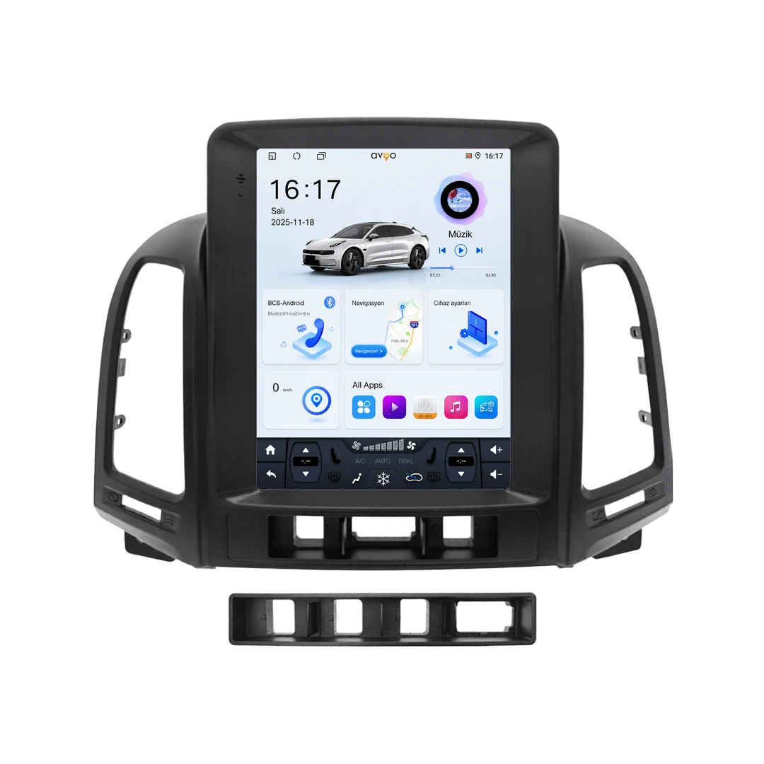 Hyundai Santa Fe Android Tesla Multimedya Sistemi (2006-2011)