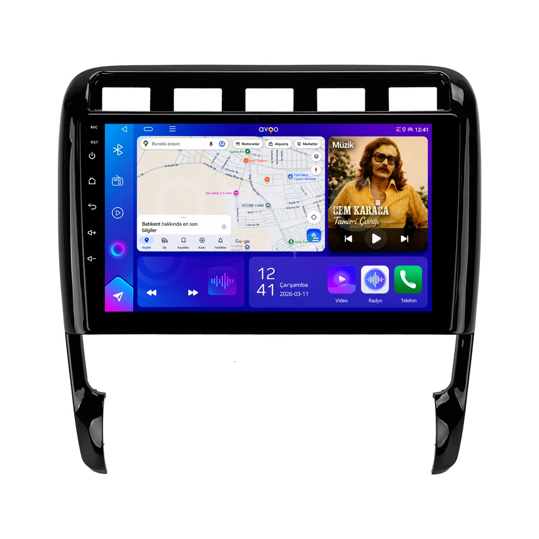 Porsche Cayenne Android Multimedya Sistemi (2003-2010)