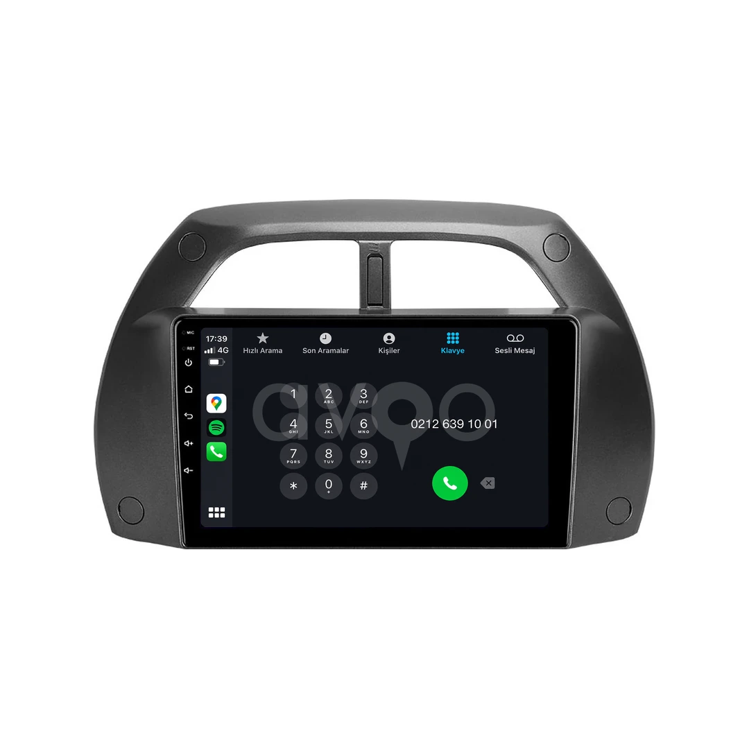 Toyota RAV4 Android Multimedya Sistemi (2001-2003)