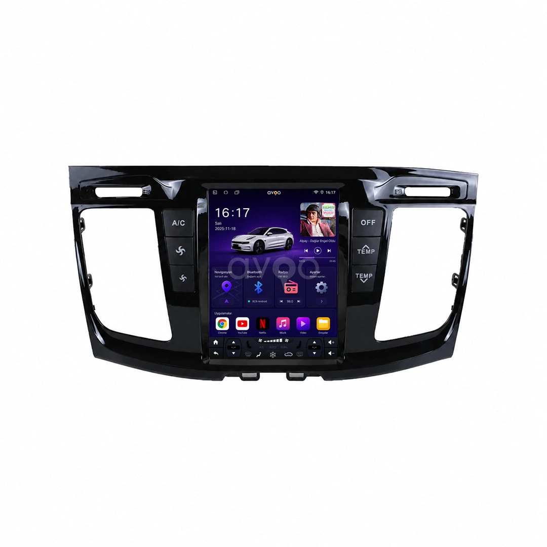 Ford Transit Custom Android Tesla Multimedya Sistemi (2018-2023)