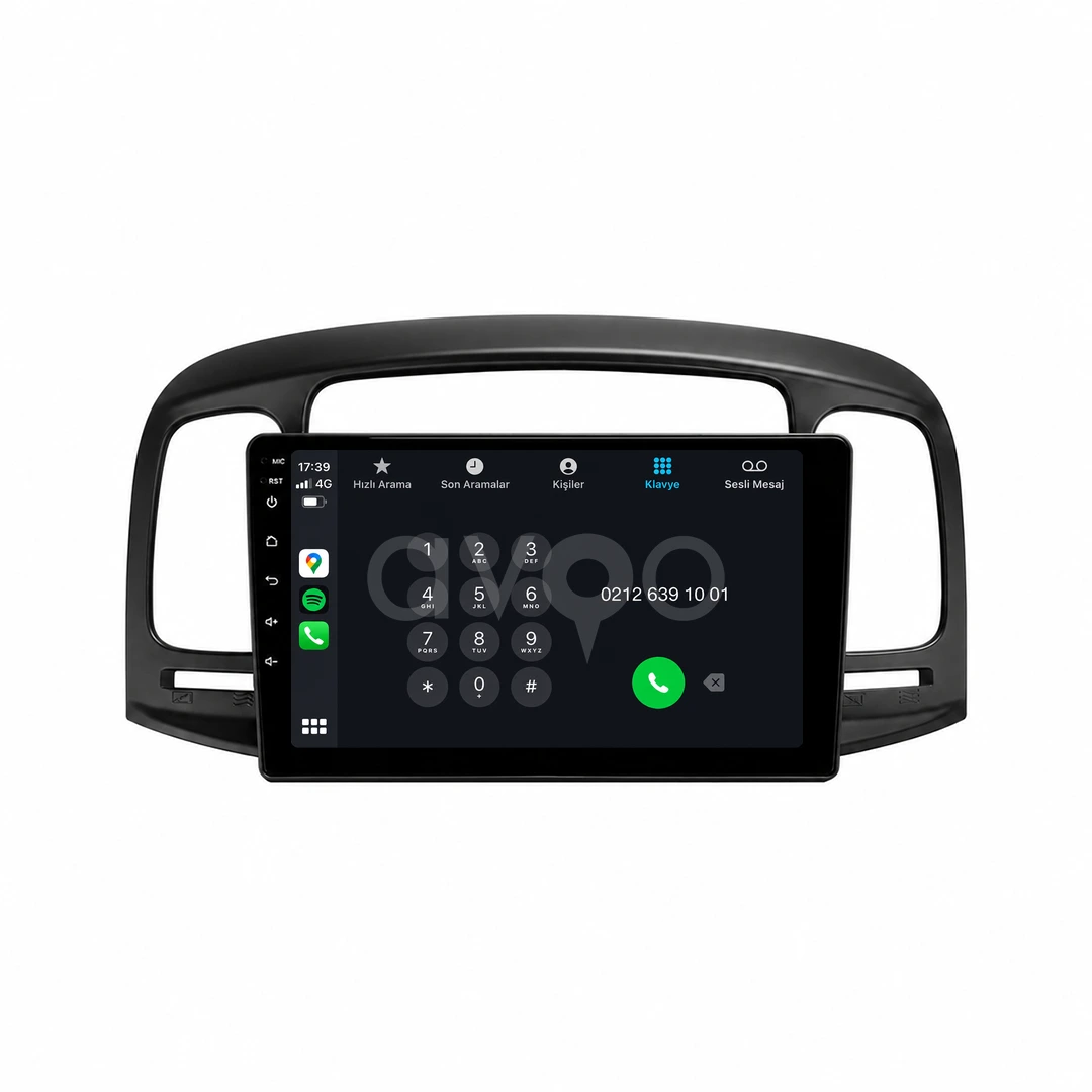 Hyundai Accent Era Android Siyah Multimedya Sistemi (2006-2012)