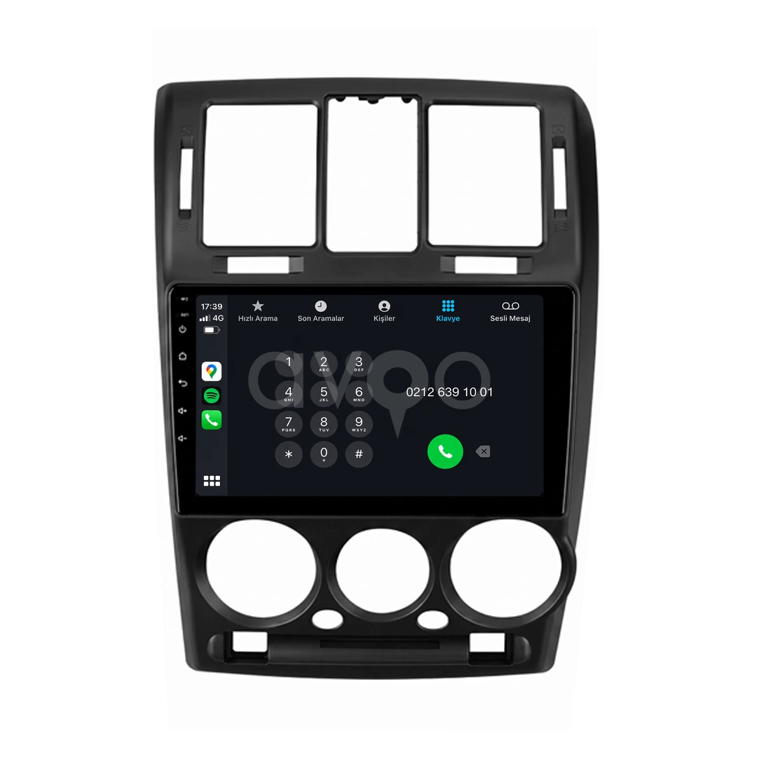 Hyundai Getz Android Siyah Multimedya Sistemi (2003-2011)