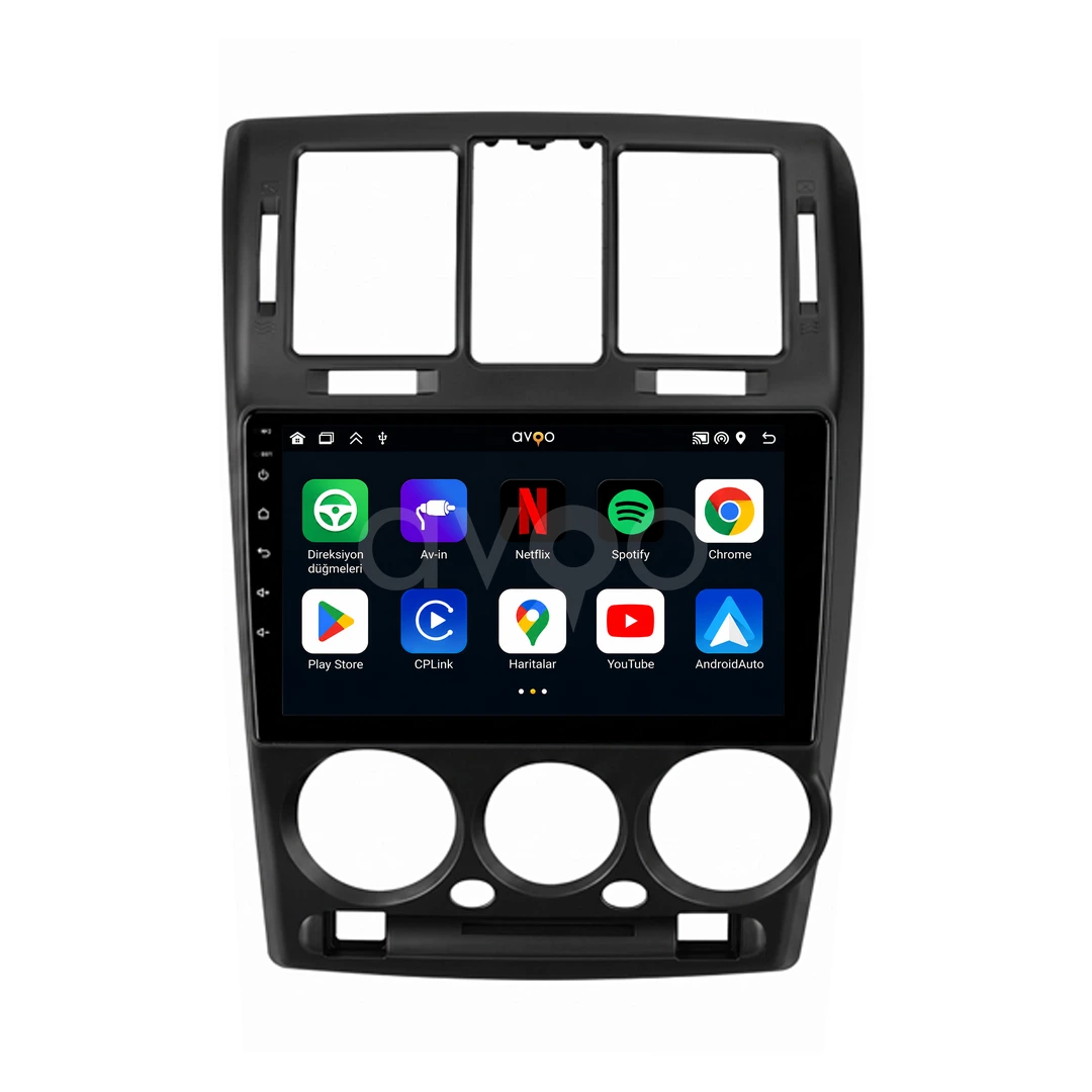 Hyundai Getz Android Siyah Multimedya Sistemi (2003-2011)