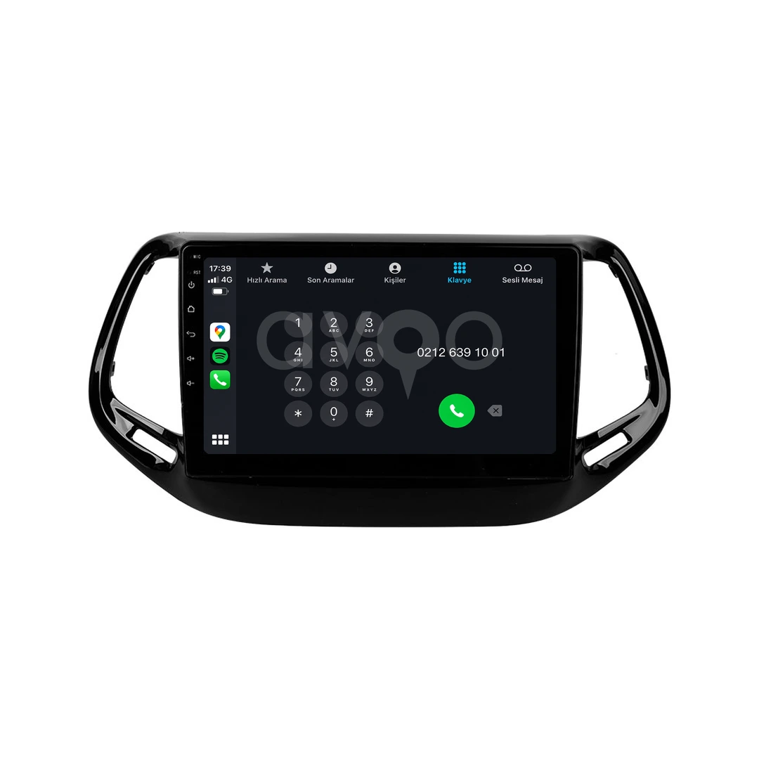Jeep Compass Android Multimedya Sistemi (2017-2020)