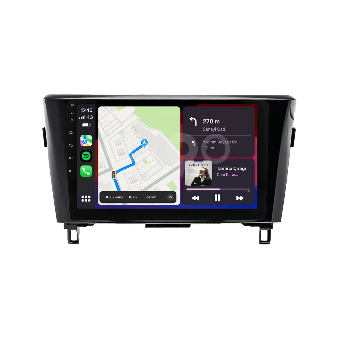 Nissan X-Trail Android Multimedya Sistemi (2014-2021)