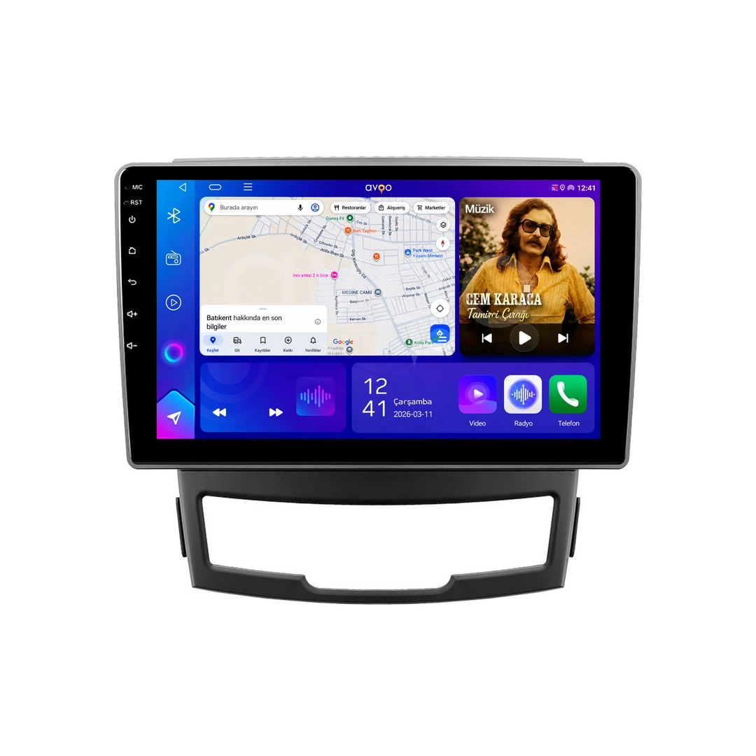 SsangYong Korando Android Multimedya Sistemi (2011-2013)