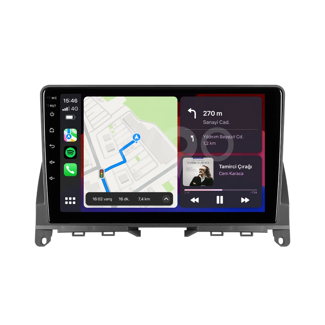 Mercedes C-Class Android Multimedya Sistemi (2007-2011)