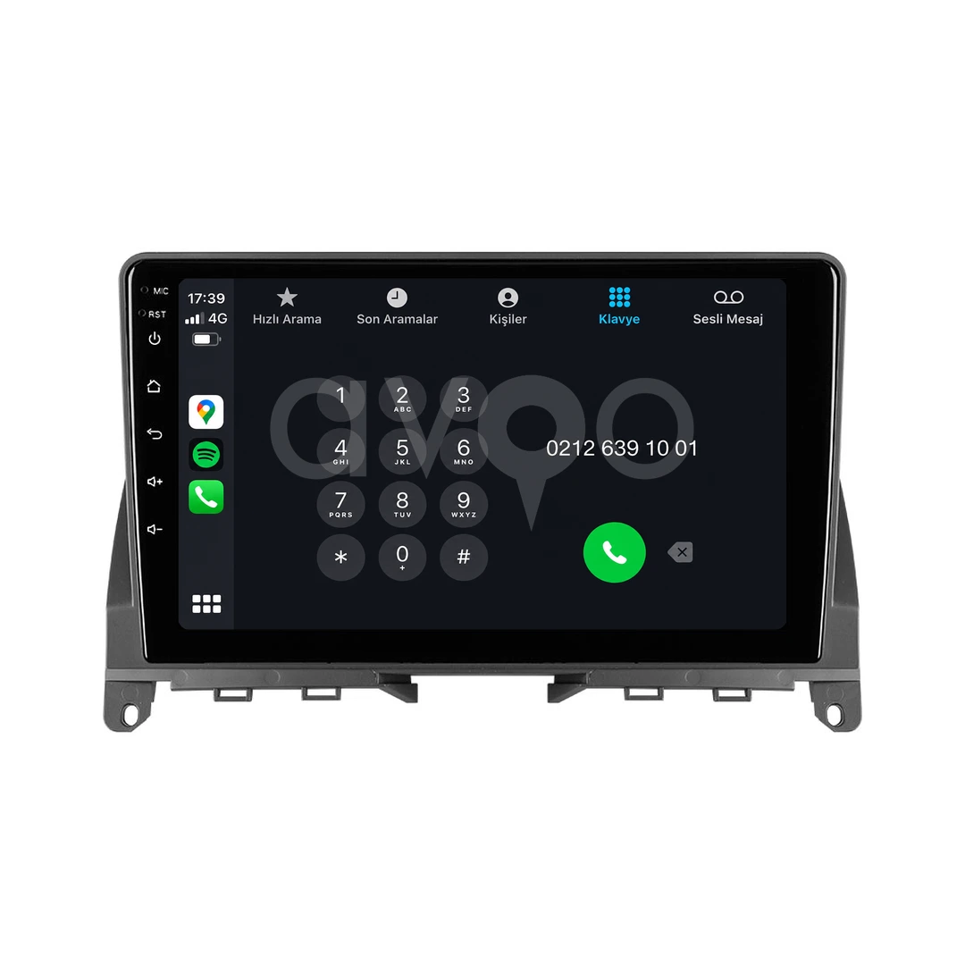 Mercedes C-Class Android Multimedya Sistemi (2007-2011)