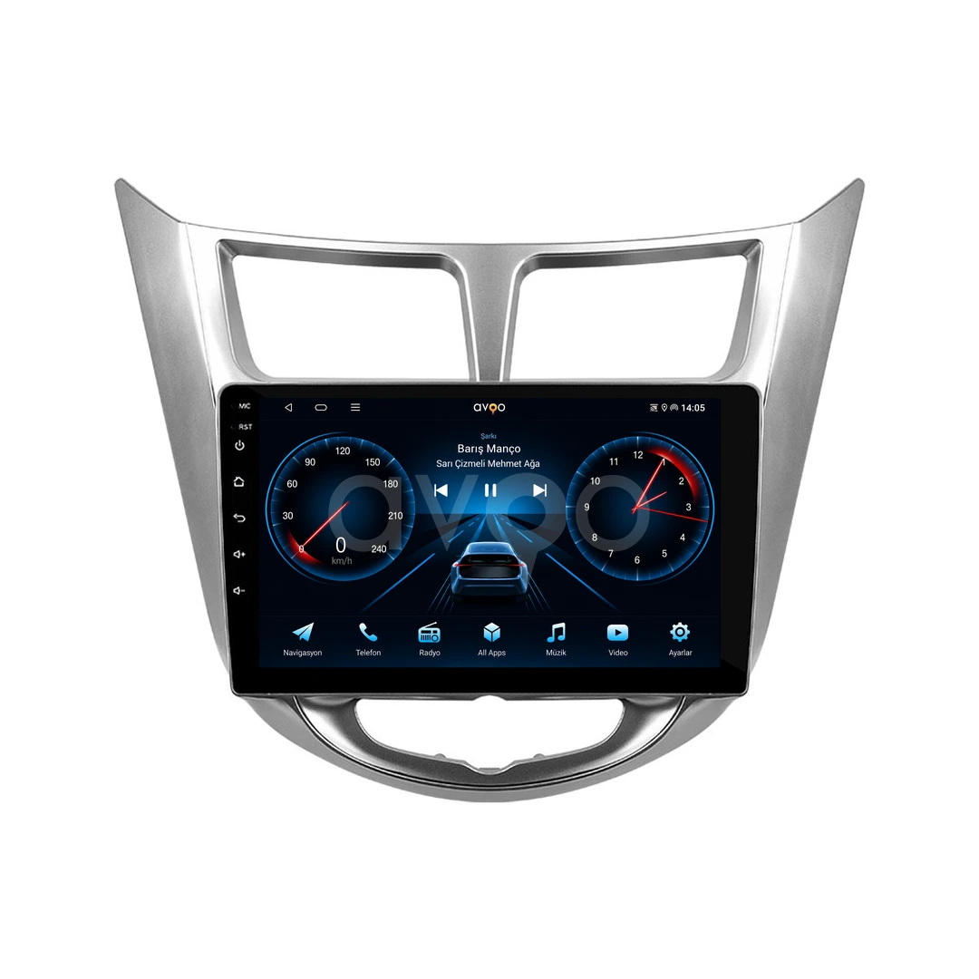 Hyundai Accent Blue Android Multimedya Sistemi (2011-2019)