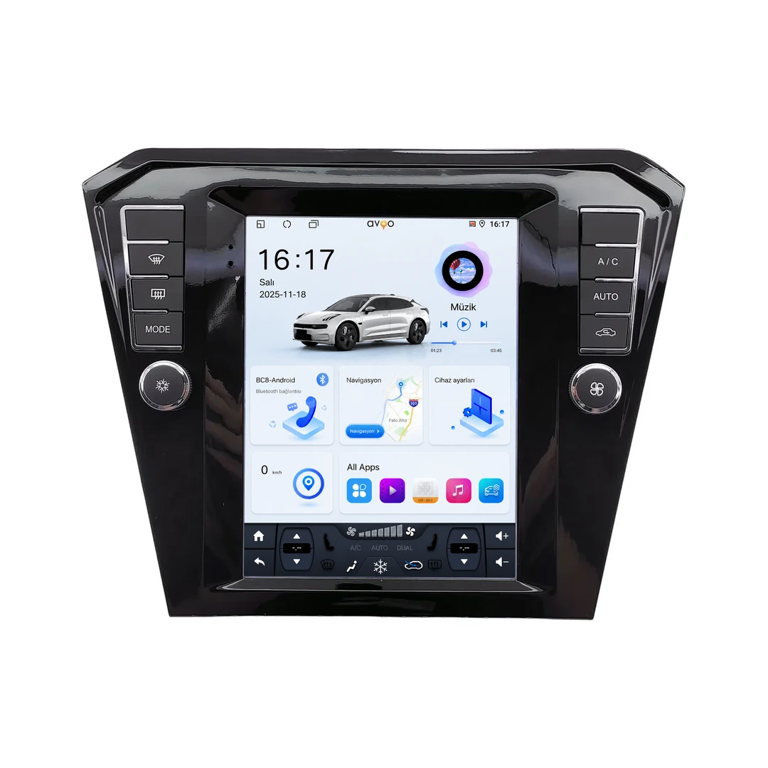 Volkswagen Passat Android Tesla Multimedya Sistemi (2015-2022)