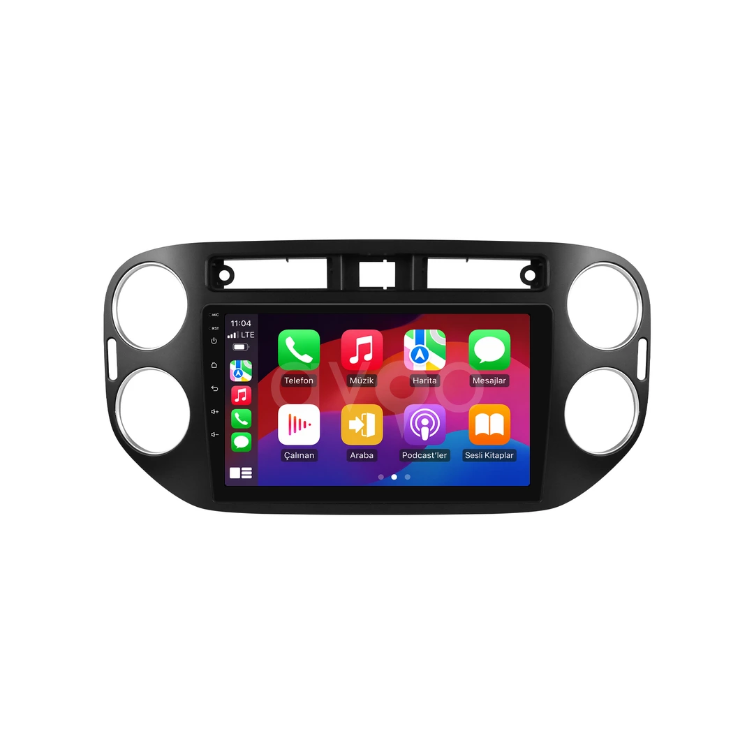 Volkswagen Tiguan Android Siyah Multimedya Sistemi (2008-2015)