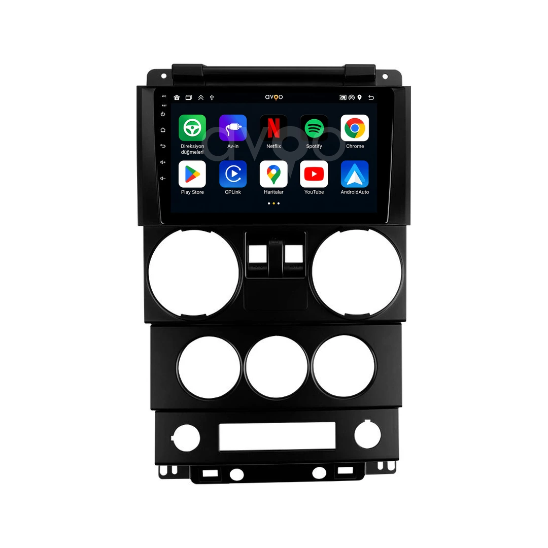 Jeep Wrangler Android Multimedya Sistemi (2007-2010)
