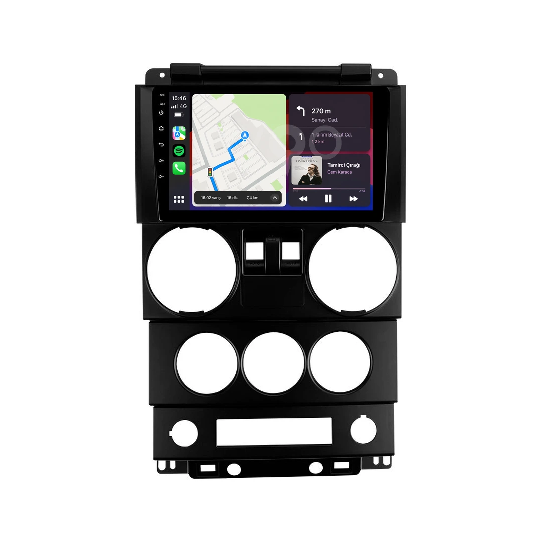 Jeep Wrangler Android Multimedya Sistemi (2007-2010)