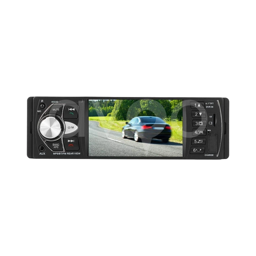 4.1 İnç Bluetooth'lu MP5 Oto Teyp 4022D (Tek Din, USB, AUX, FM)