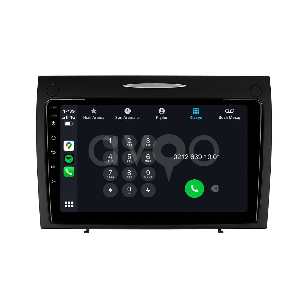 Mercedes SLK Android Multimedya Sistemi (2004-2010)