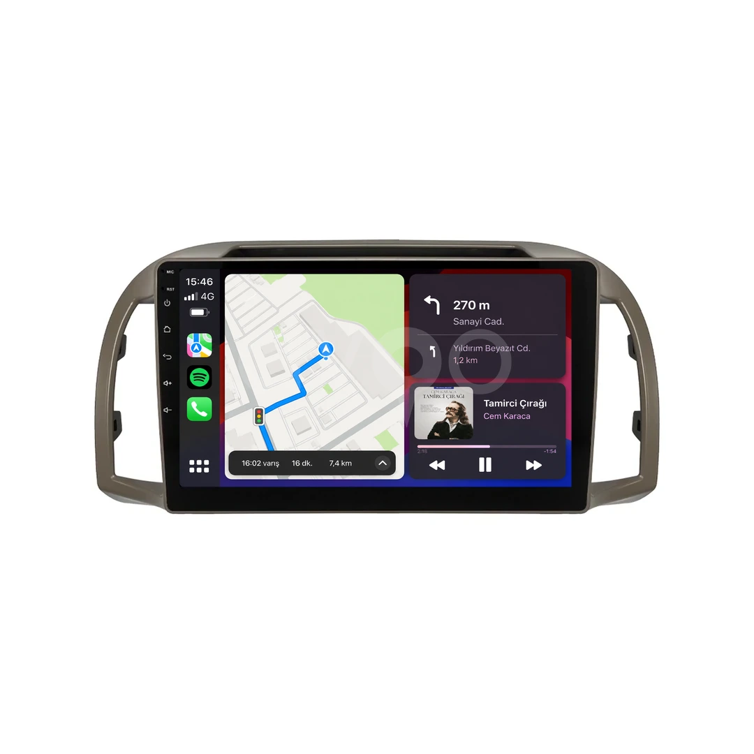 Nissan Micra Android Multimedya Sistemi (2002-2010)