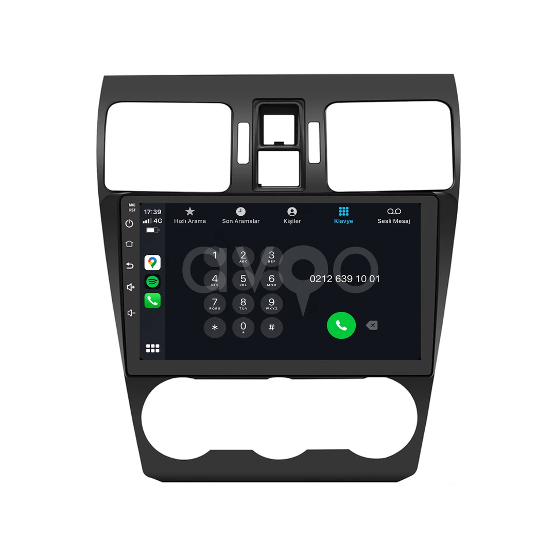 Subaru XV Android Multimedya Sistemi (2015-2017)