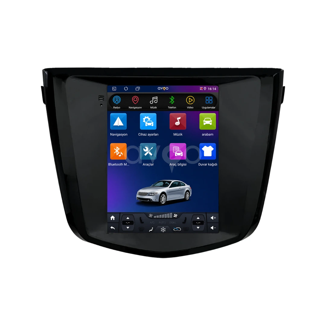 Nissan X-Trail Android Tesla Multimedya Sistemi (2014-2021)