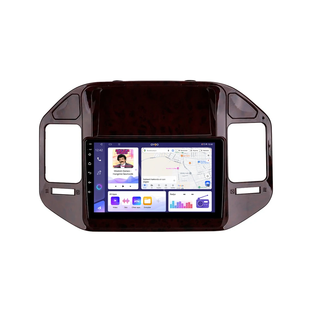 Mitsubishi Pajero Android Multimedya Sistemi (2004-2007)