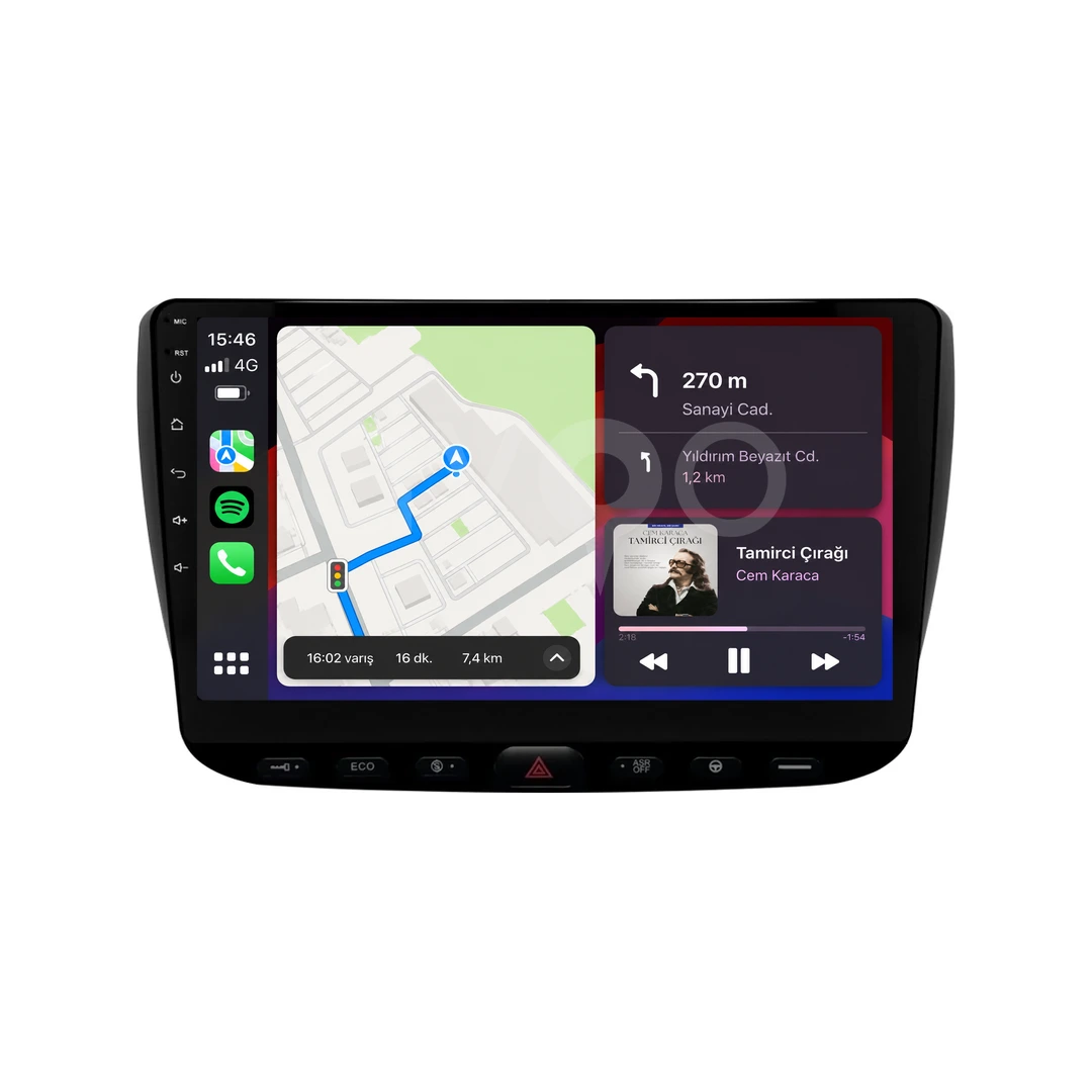 Fiat Punto Android Multimedya Sistemi (2012-2018)