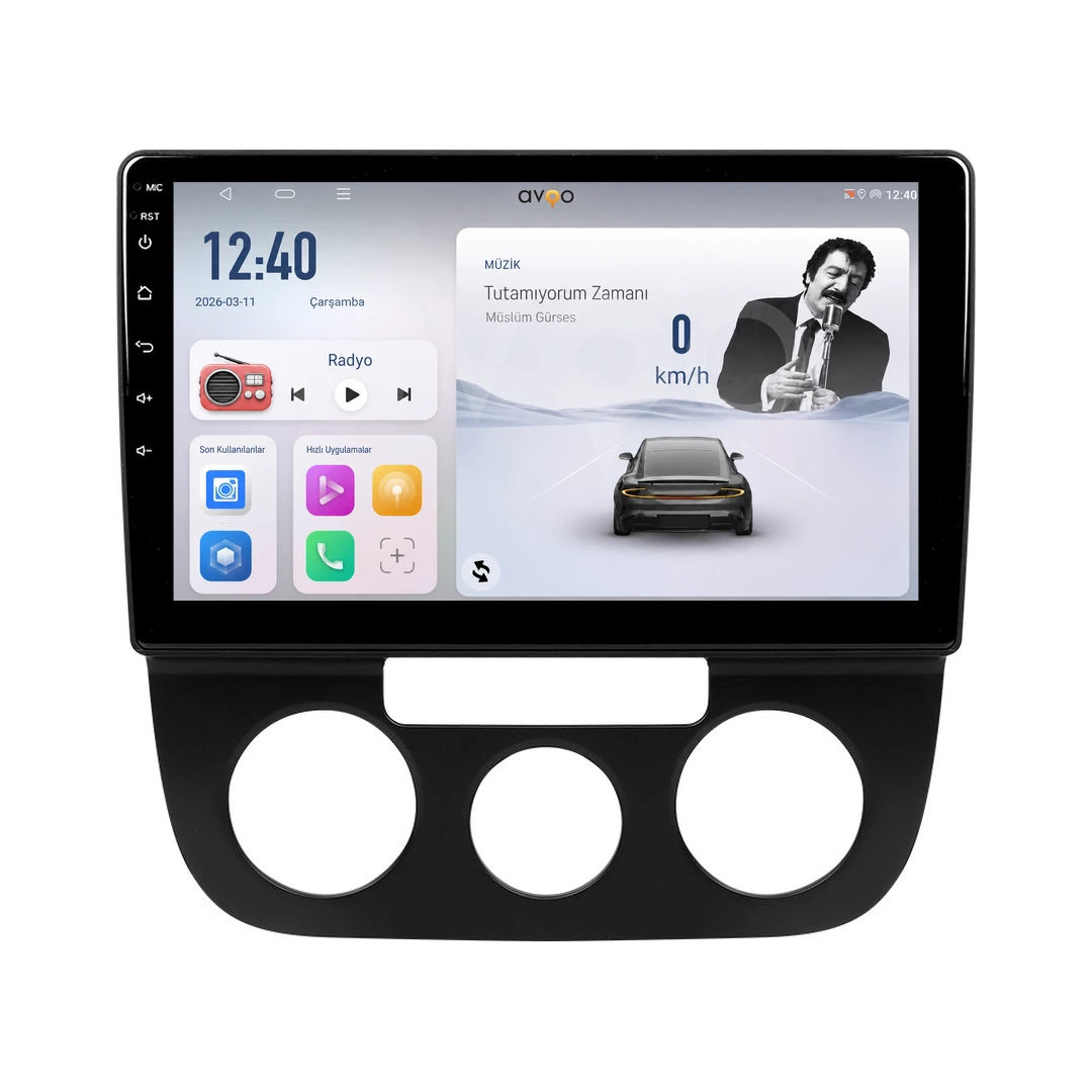 Volkswagen Jetta Android Multimedya Sistemi (2006-2009)
