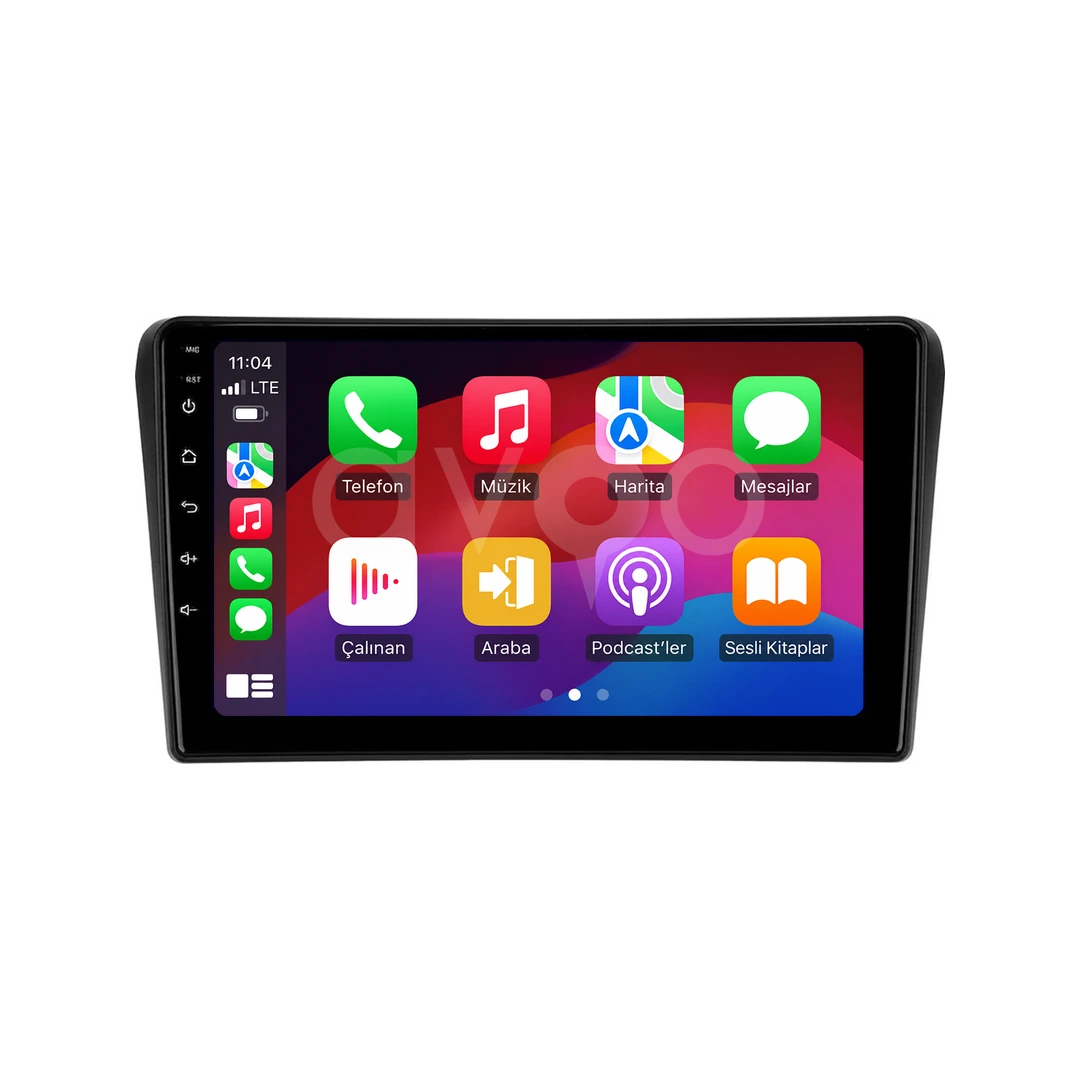 Toyota Avensis Android Siyah Multimedya Sistemi (2003-2009)