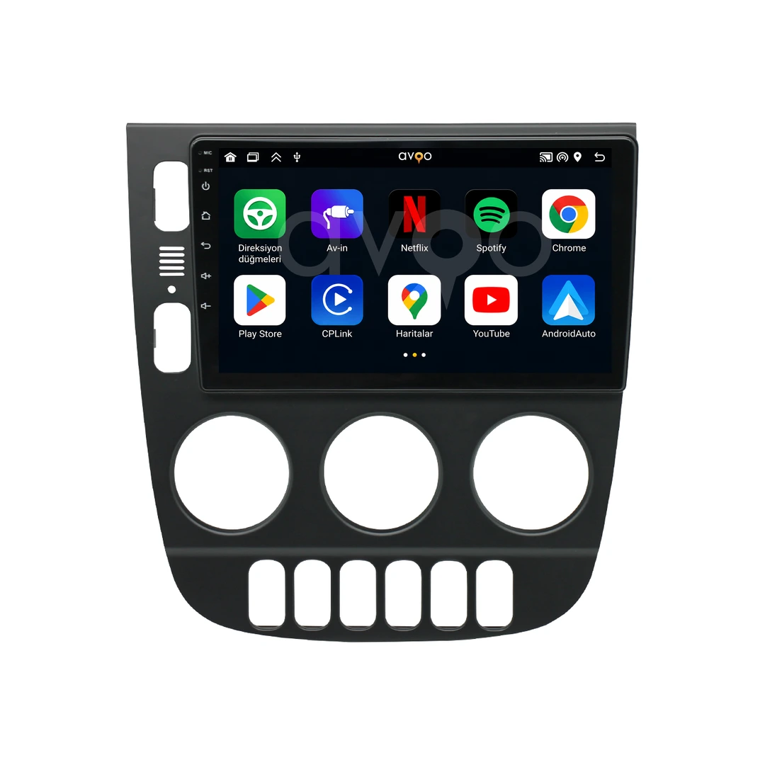 Mercedes ML Android Siyah Multimedya Sistemi (1998-2005)