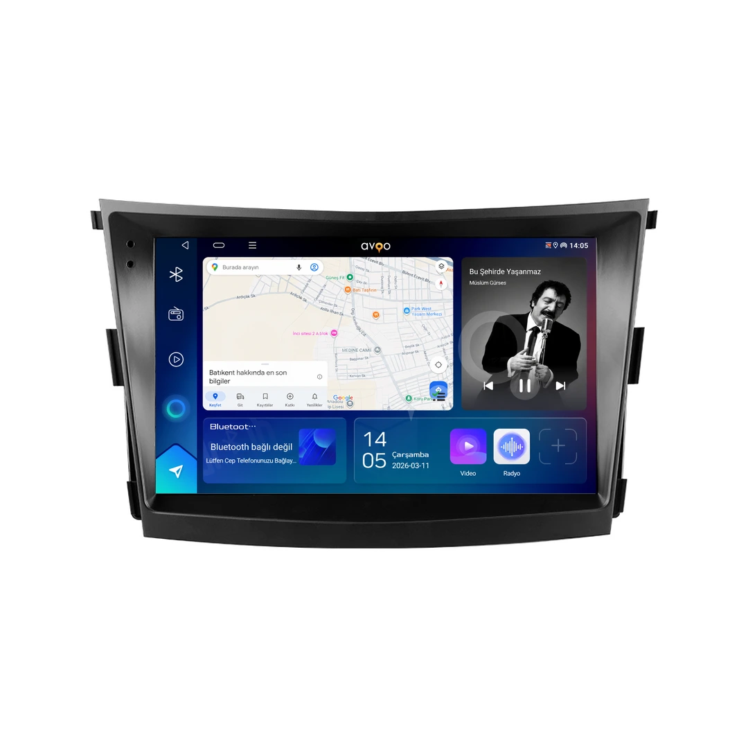 SsangYong Tivoli Android Multimedya Sistemi (2015-2019)