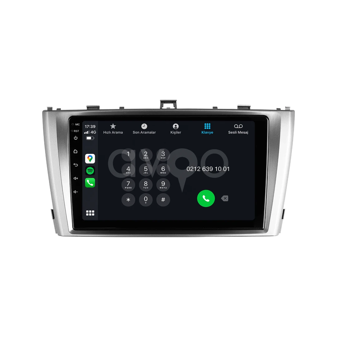Toyota Avensis Android Multimedya Sistemi (2009-2014)
