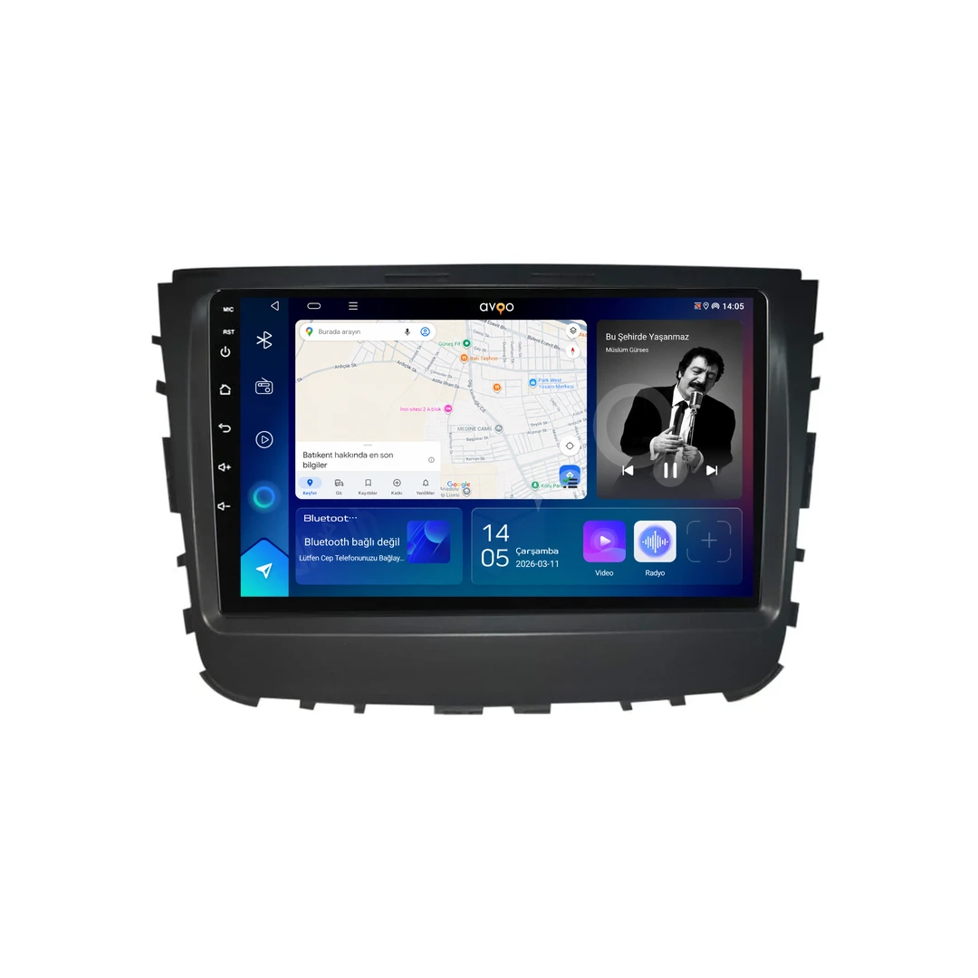 SsangYong Musso Android Multimedya Sistemi (2019-2023)