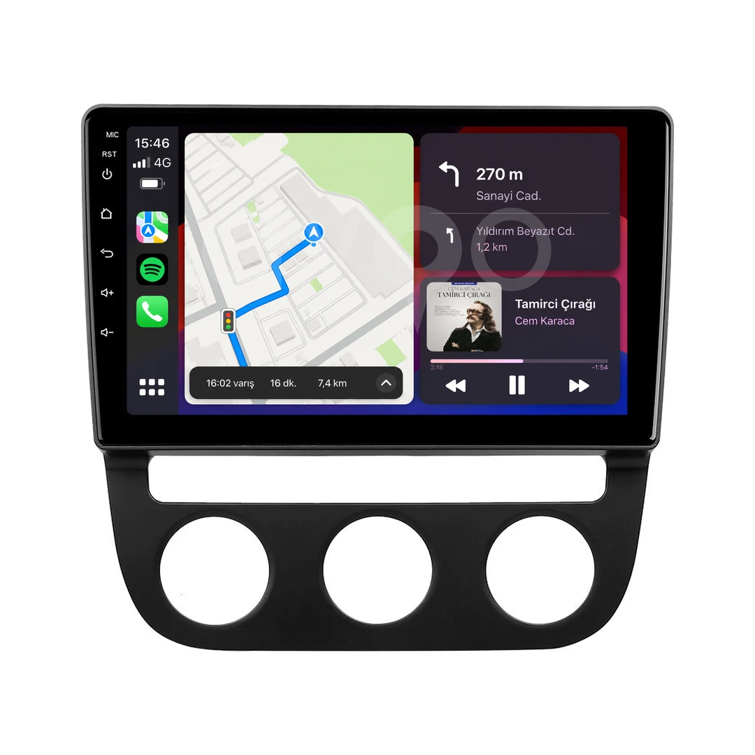 Volkswagen Jetta Android Multimedya Sistemi (2006-2009)