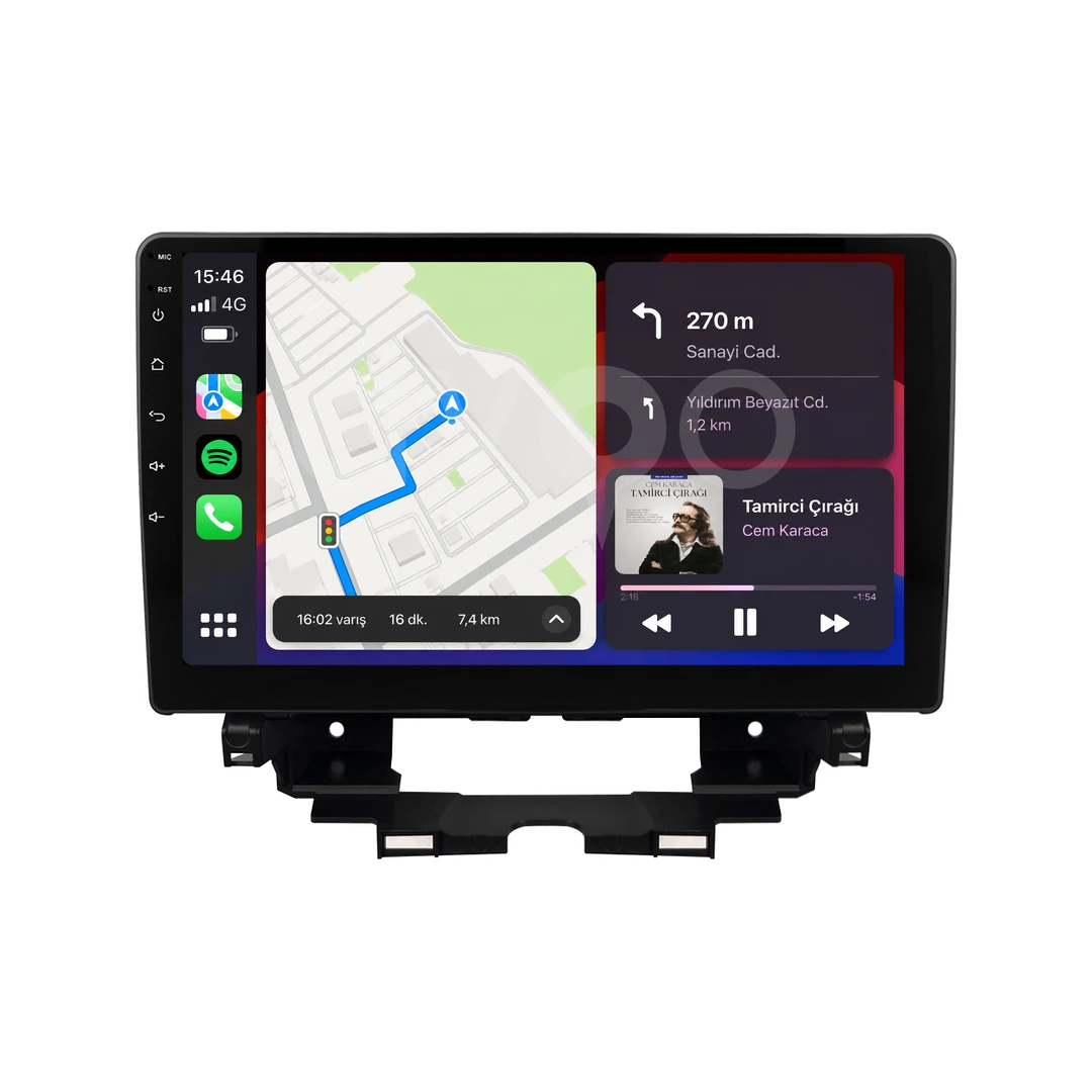Renault Kangoo Android Multimedya Sistemi (2024-2025)