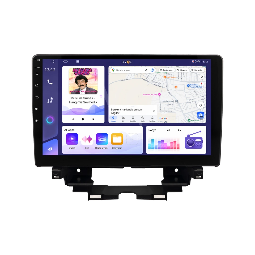 Renault Kangoo Android Multimedya Sistemi (2024-2025)