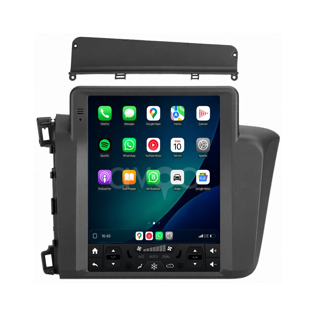 Honda Civic Android Tesla Multimedya Sistemi (2012-2015)