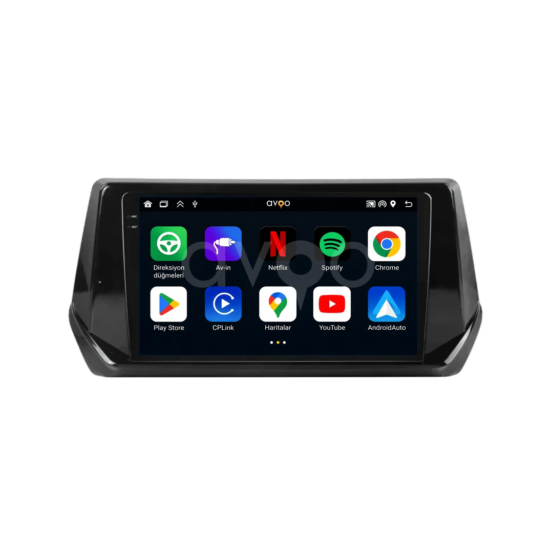 Peugeot 2008 Android Multimedya Sistemi (2020-2025)
