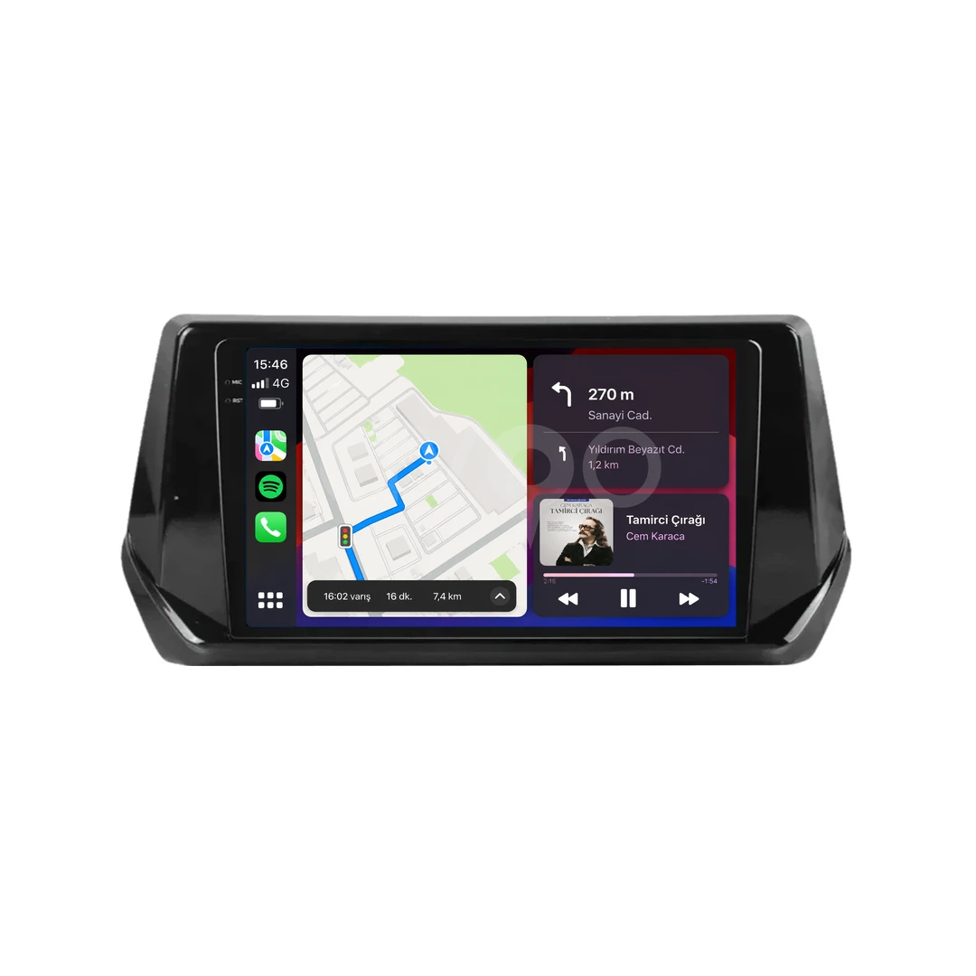 Peugeot 2008 Android Multimedya Sistemi (2020-2025)