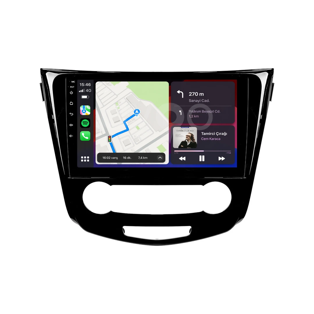 Nissan Qashqai Android Multimedya Sistemi (2014-2020)