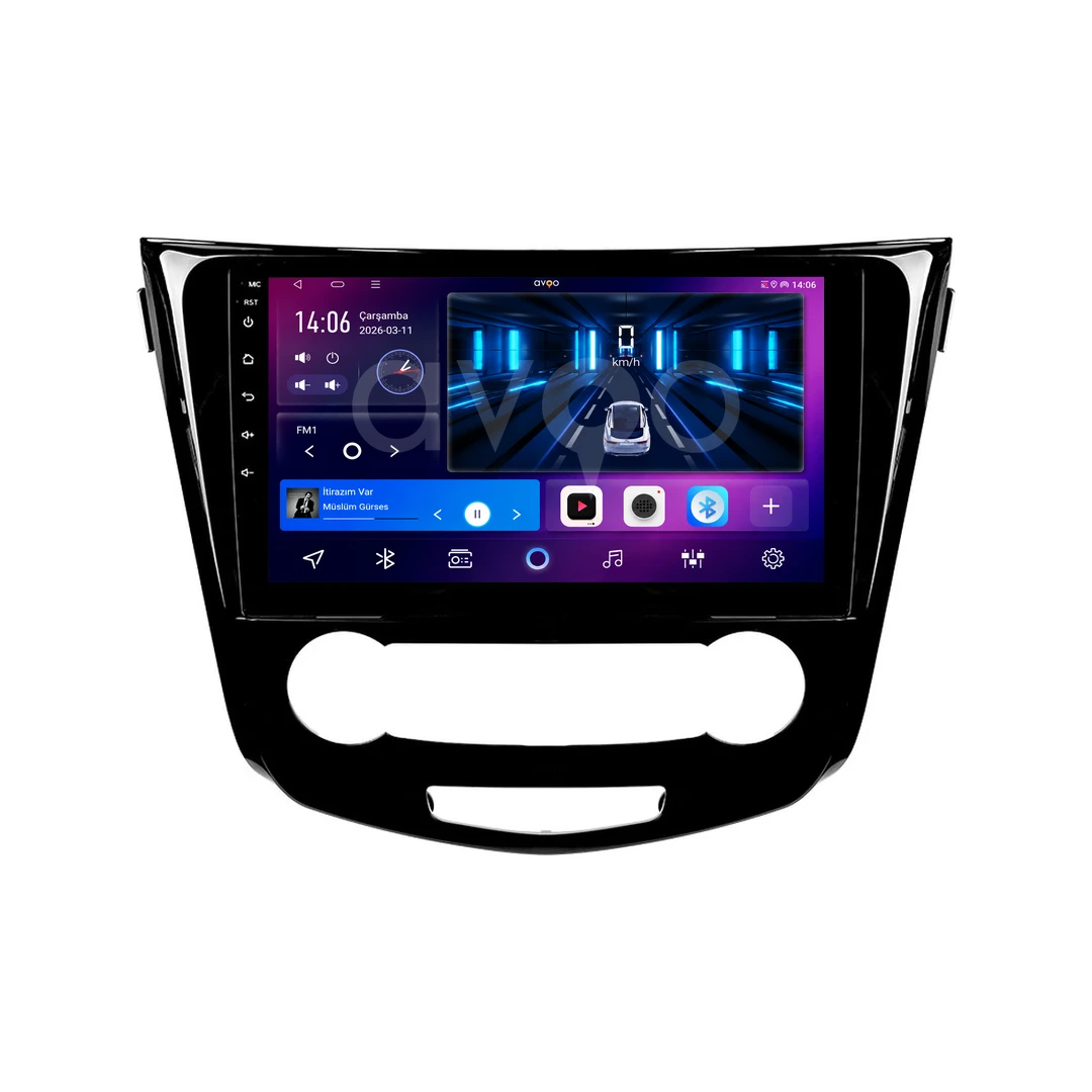 Nissan Qashqai Android Multimedya Sistemi (2014-2020)