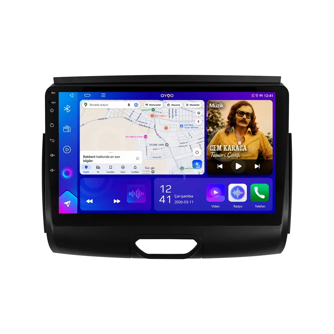 Ford Ranger Android Multimedya Sistemi (2016-2022)