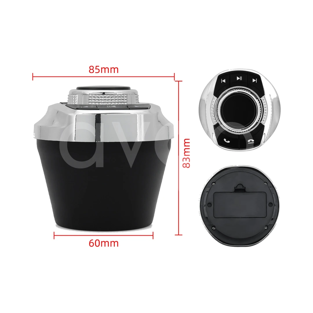 8 Tuşlu Kablosuz Direksiyon Kumandası, Fincan Tipi LED Işıklı