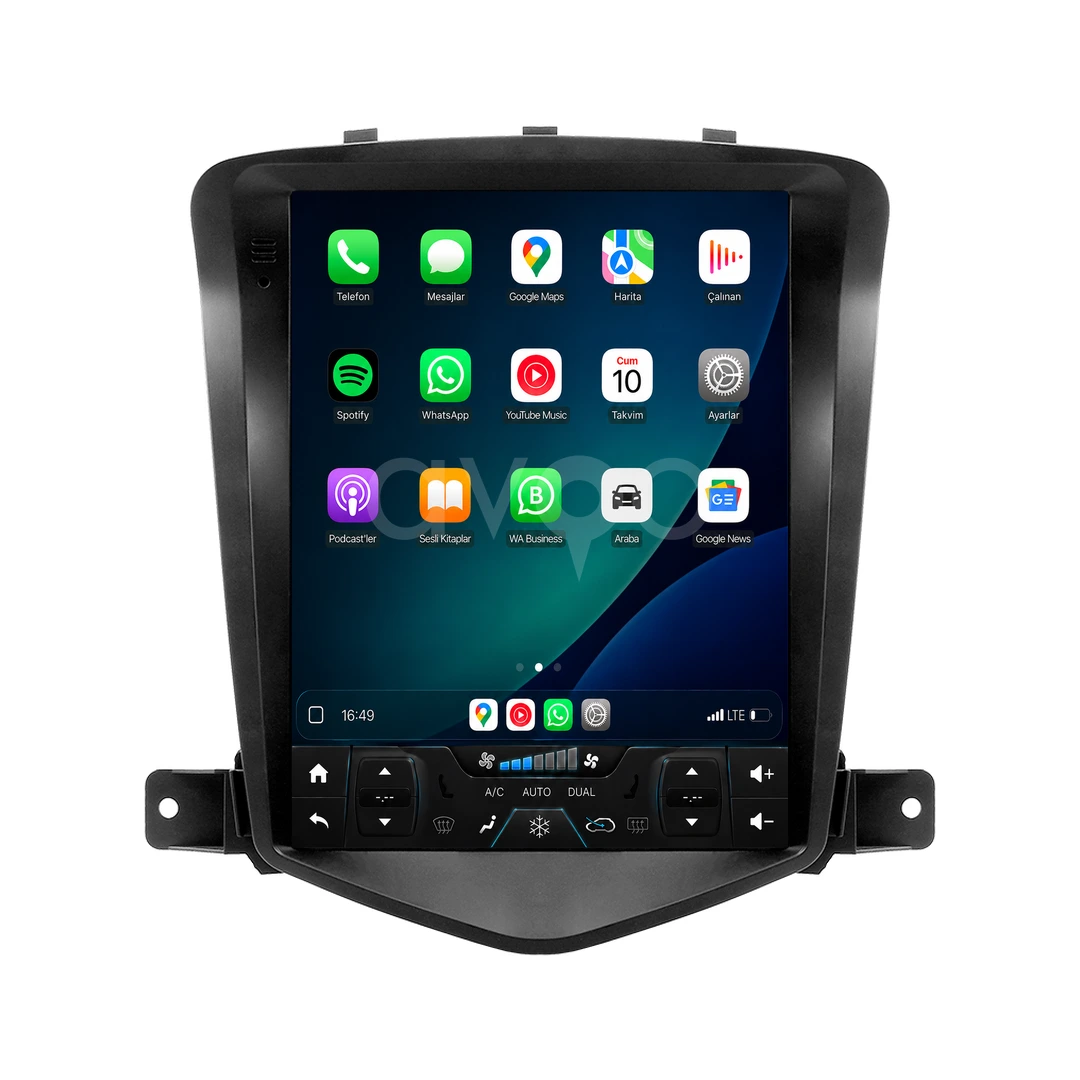 Chevrolet Cruze Android Tesla Multimedya Sistemi (2009-2012)