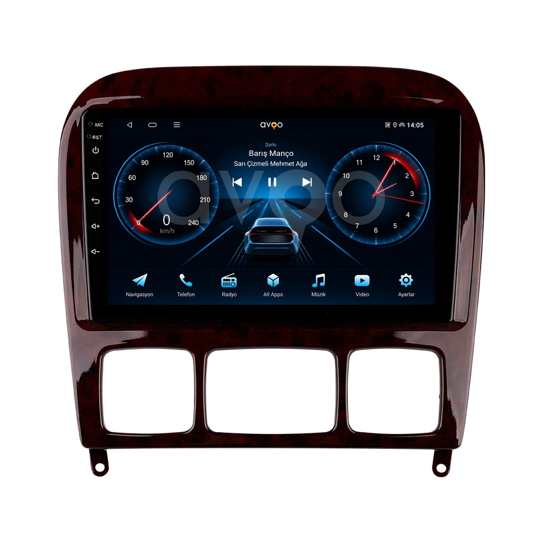 Mercedes S-Class Android Multimedya Sistemi (1999-2005)