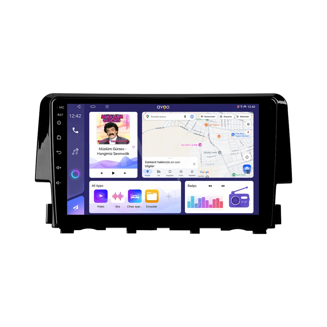 Honda Civic Android Multimedya Sistemi (2016-2021)