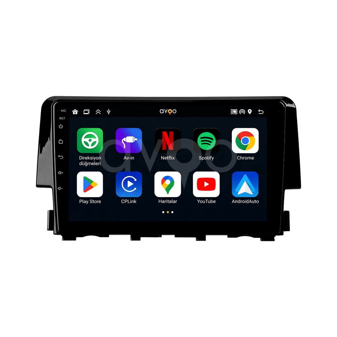 Honda Civic Android Multimedya Sistemi (2016-2021)
