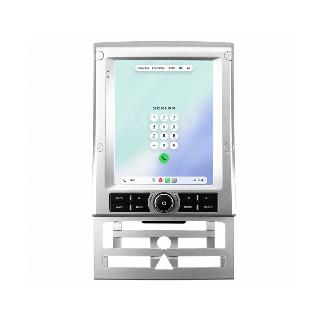 Peugeot 407 Android Tesla Multimedya Sistemi (2004-2011)