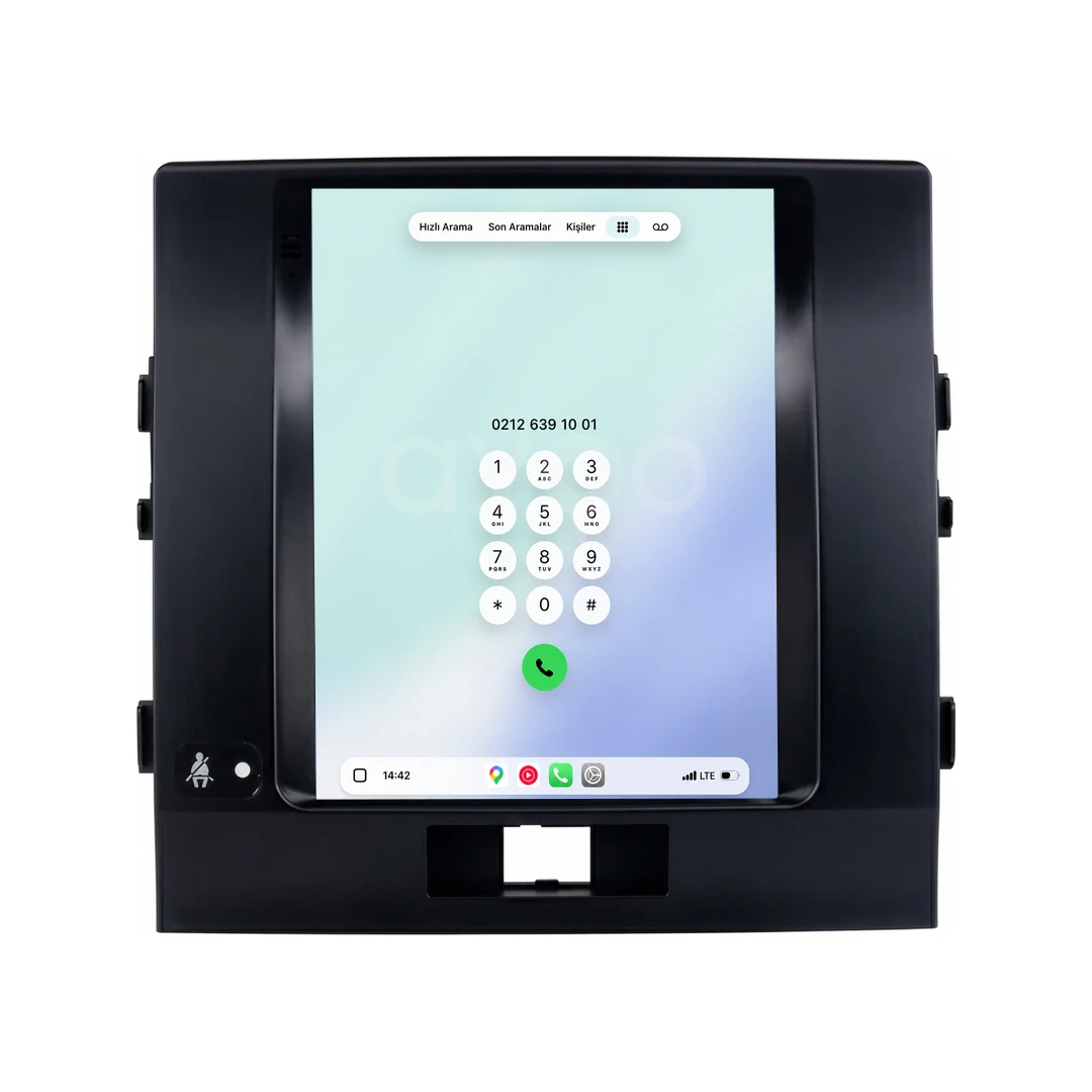 Toyota Land Cruiser Android Tesla Multimedya Sistemi (2008-2015)