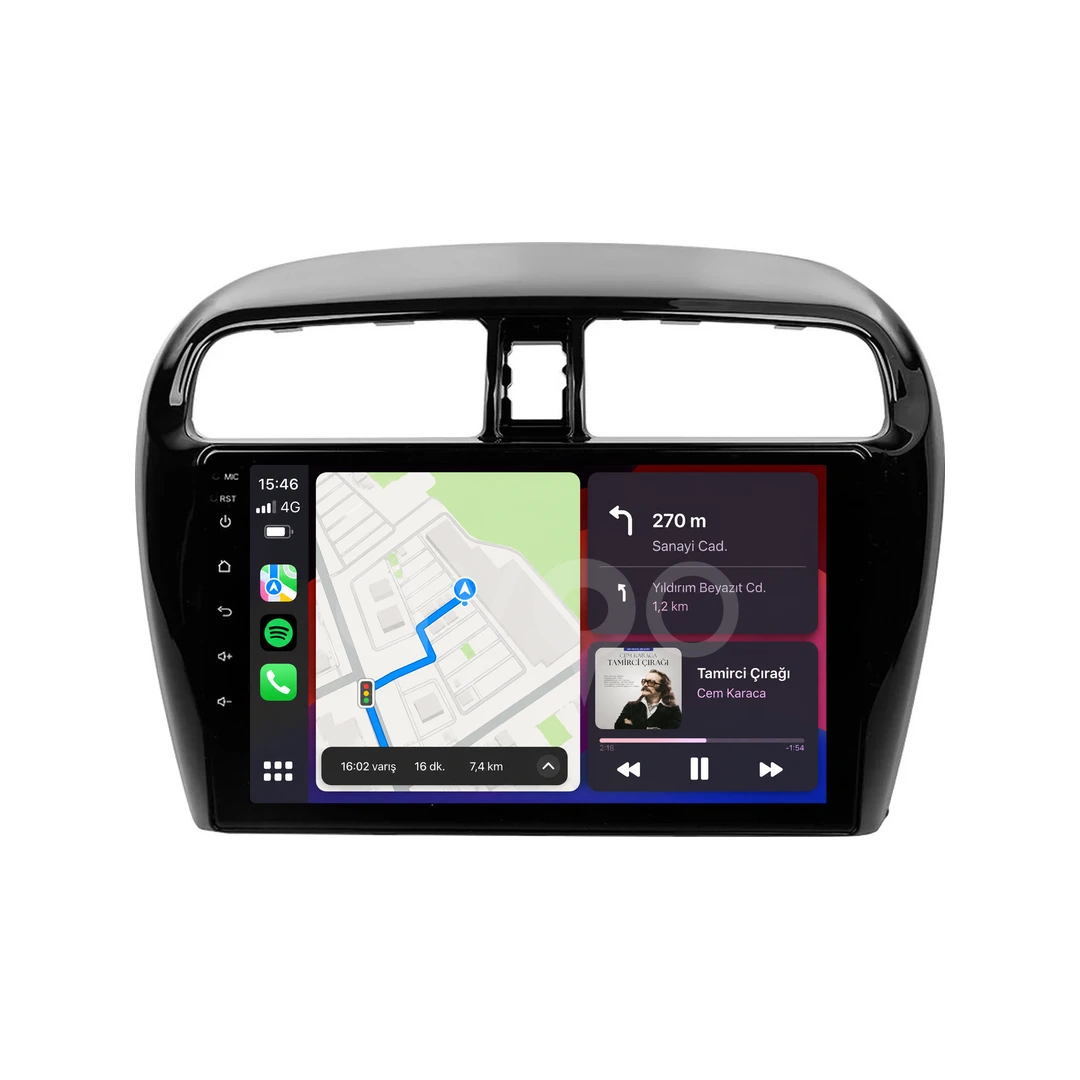 Mitsubishi Space Star Android Multimedya Sistemi (2013-2022)