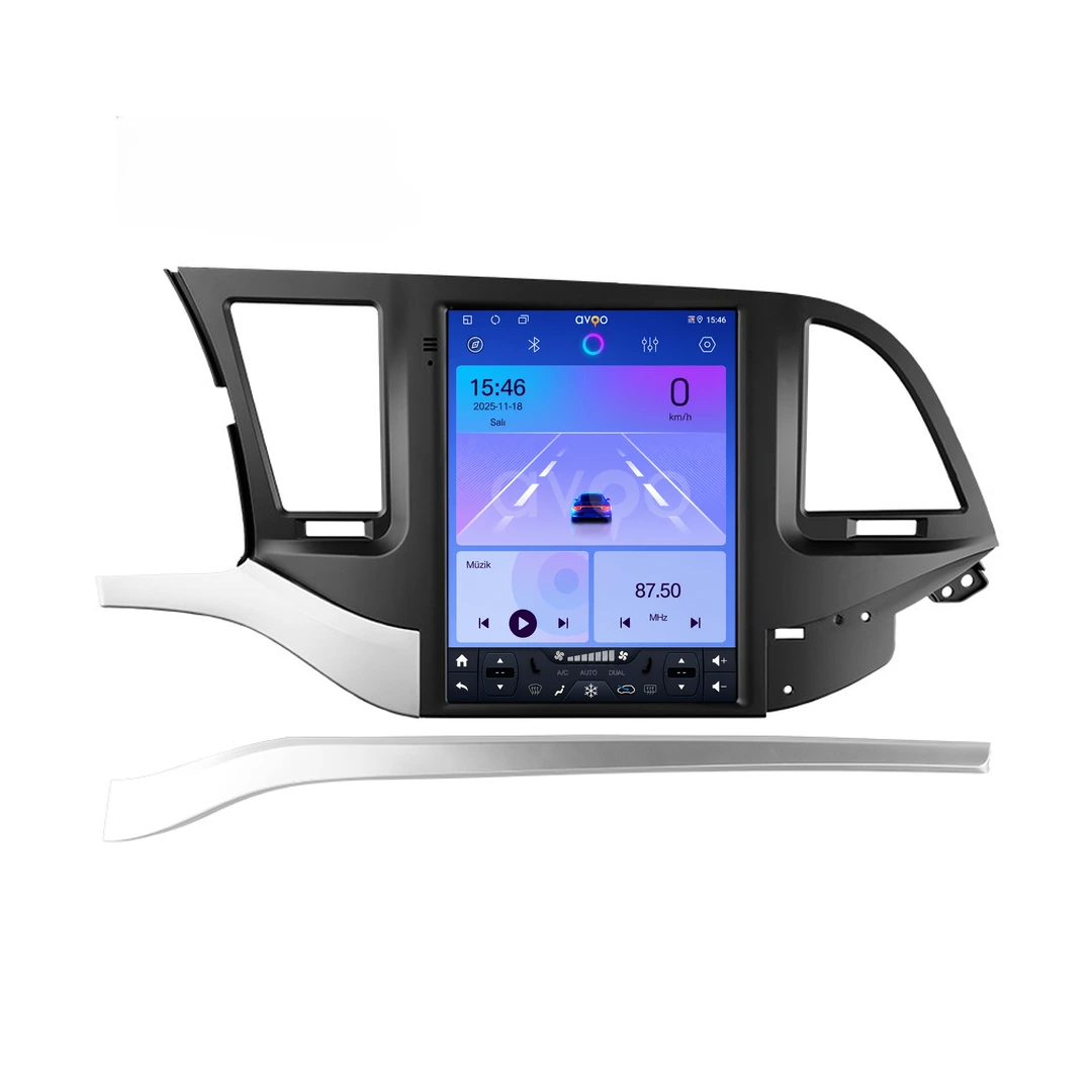 Hyundai Elantra Android Tesla Multimedya Sistemi (2016-2018)